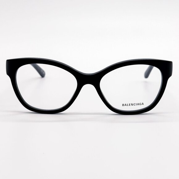 NEW BALENCIAGA EYEGLASSES BB0213O 001 ROUND BLACK WOMEN EYEWEAR BALENCIAGA - Picture 6 of 9